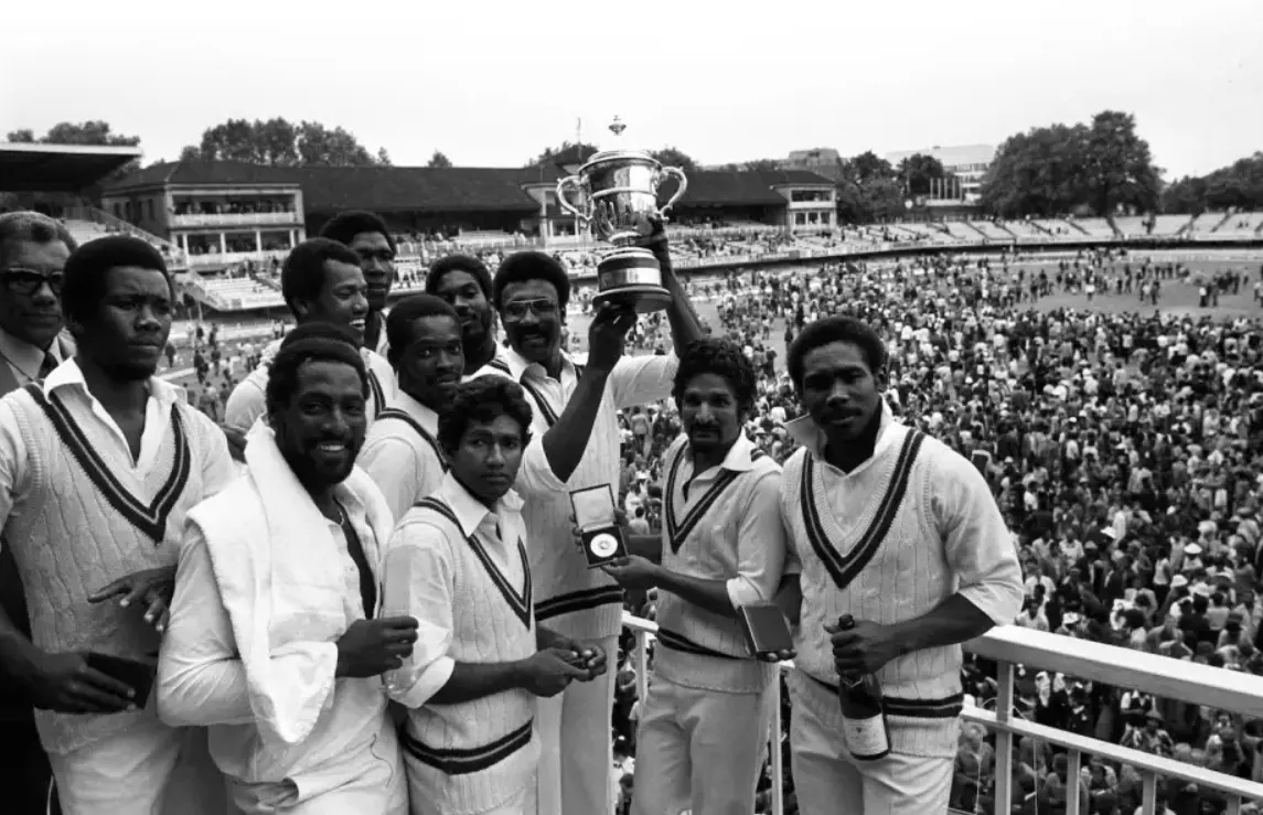 West Indies team lifted the 1979 World Cup by defeating England in the Finals.